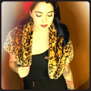 Iron Fist Leopard LoveCats Shrug Retro Punk